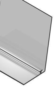 Material: Ελεύθερη Free Διάφανο Transparent 05-35 Μαγνήτης STOP χωρίς κούµπωµα STOP magnet with clip Μετώπη ραφιών.