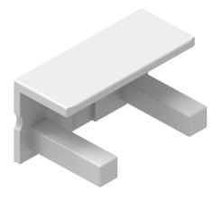 Υλικό Πολυκαρµπονάτ Led base cover for strip protection.