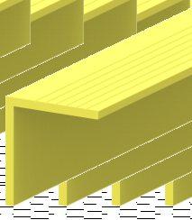 Material: κατόπιν παραγγελίας upon request 07-18 Γωνία 80x20x2χιλ Angle 80x20x2mm