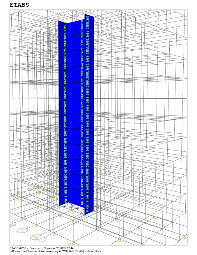 APPENDIX 11: ETABS Wall Design Results