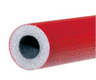 kaiflex PE - RO rosu Izolatie extrudat din spumă PE, cu folie protectoare pentru izolarea instalatiilor sanitare.