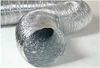 5,96 ODE - DUCTFLEX Tuburi flexibile pentru ventilatie cu sau fara izolatie Domeniul temperaturii de