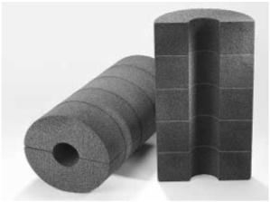 FOAMGLAS Sticla cu continut ridicat de sticla reciclata Domeniul temperaturii de utilizare: -260 C pana +430 C Coeficient de permeabilitate la vapori: µ = Densitate: 120 kg/m³ Coeficient de