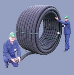 ø125 mm Diametru la conducte duble: ø 25