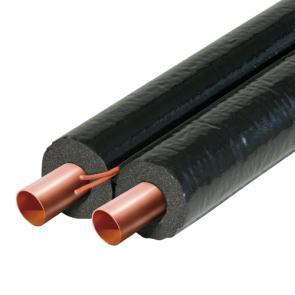 Continut ambalaj Tevi de cupru 2 x CU 15 2 x CU 18 tevi tub roluit nu include seturi de conectori izolatii Ø tevi + izolant 10 m 15 m 20 m 25