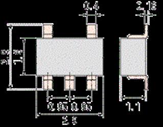 : mm Package dimension unit : mm