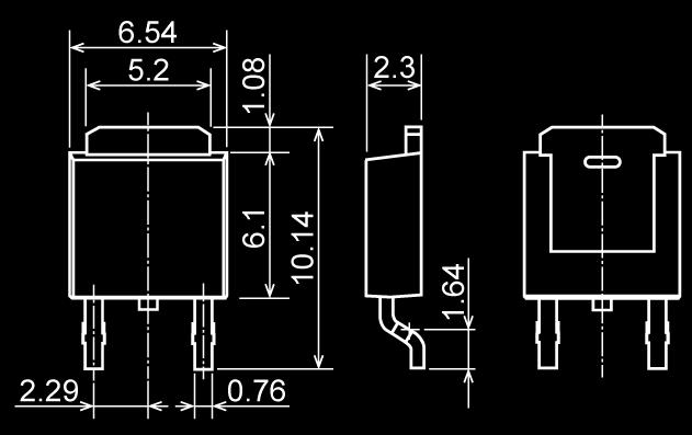 unit : mm Land pattern example unit : mm Land pattern