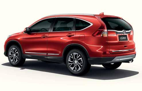 39 : OPTIONS PACHETE ȘI DOTĂRI OPȚIONALE Viața este o înșiruire de ALEGERI Personalizaţi-vă autovehiculul CR-V cu accesorii originale,