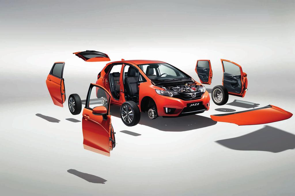 20 SIGURANȚĂ PROIECTAT pentru siguranța dumneavoastră VEHICLE STABILITY ASSIST (VSA - controlul tracțiunii și stabilității) Monitorizează în mod independent cele patru roți și calculează necesarul