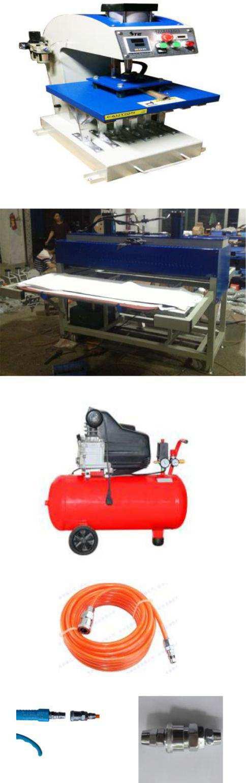 LDPSM2 1 LHDM22 Drawing Pneuati Heat Press Mahine for sealess underwear heat plate: 110v/220v/3 80v 4 tons Oil hydrauli double 110v/220v/3 8000 station Heat Press Mahine 80v SAC30 30 Liter Air