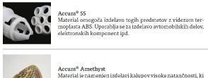 FOTOPOLIMERIZACIJA V KADI STEREOLITOGRAFIJA - SLA Prednosti q