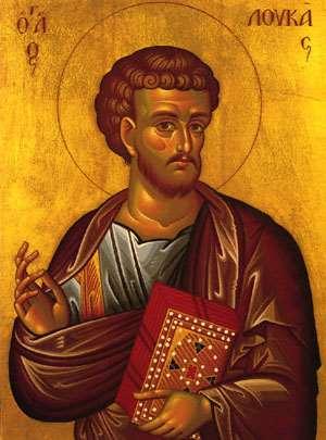 St Luke the Evangelist (October 18 - Feast Day) The awesome figure of St Luke looms larger and larger out of both the New Testament and the pages of documented human history so that nearly two