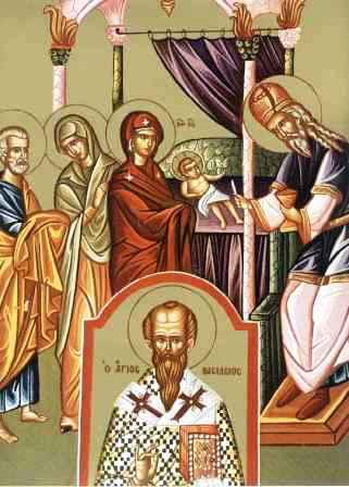 Jnauary 1 The eighth day following His birth, the Divine Child was presented in the Temple and circumcised according to the Law existing in Israel since the time of Abraham.