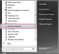 Εγκατάσταση του Sound Organizer 2 (μόνο για Windows) Εγκαταστήστε το Sound Organizer 2 σε έναν υπολογιστή.