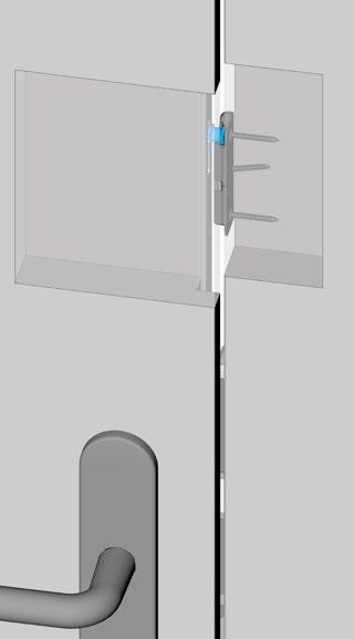 Με το πέρασμα του χρόνου μπορεί το φύλλο πόρτας να μειώσει τη διαδρομή των αξόνων λόγω τζόγου στο μηχανικό σύστημα.