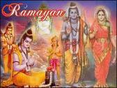 Ραμαγιάνα, Το μέγα έπος της Ινδίας Όπως η Οδύσσεια, η Ραμαγιάνα αφηγείται τις περιπέτειες ενός ήρωα, του Ράμα, που περιπλανιέται από τη Βόρεια Ινδία έως την Κεϋλάνη, μέχρι να ξαναβρεί το χαμένο του