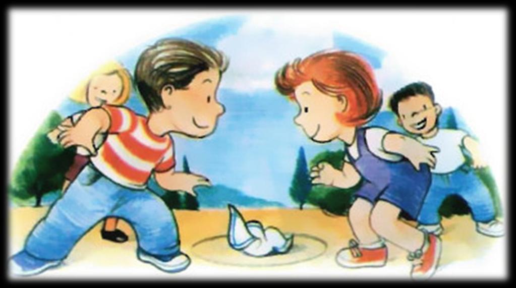 16) Μαντθλάκι Δυο ιςάρικμεσ ομάδεσ παρατάςςονται θ μια απζναντι από τθν άλλθ και παίρνουν οι παίκτεσ κάκε ομάδασ τα νοφμερα τουσ.