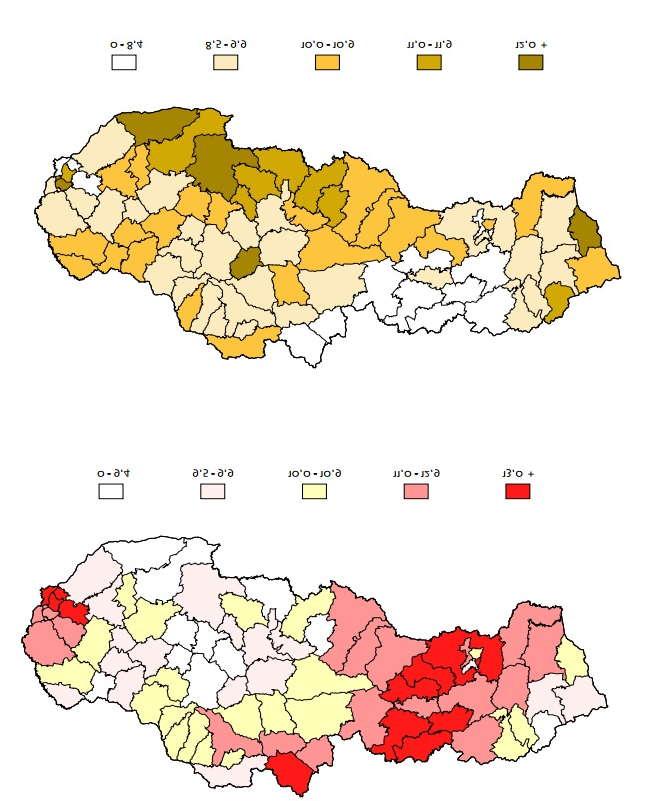 Obr. 4: Prirodzený prírastok (úbytok) na 1 000 obyvateľov, r.2011 Zdroj: Zdravotnícka ročenka SR 2011, Ústav zdravotníckych informácií a štatistiky, 2011 Web: http://www.nczisk.