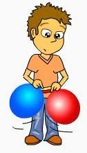 Με παρόμοιο τρόπο δοκιμάστε να τρίψετε δυο μπαλόνια και φέρτε τα σε άμεση επαφή. Θα παρατηρήσετε ότι η ηλεκτρική δύναμη που αναπτύσσεται μεταξύ τους τα αναγκάζει να απωθούνται.