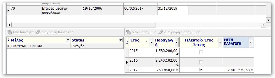 14.4 Εκτυπώσεις Ασφαλιστών: Για να εκδώσετε Πιστοποιητικό ή απόφαση για τα Ειδικά Μητρώα ακολουθείτε την εξής διαδικασία.