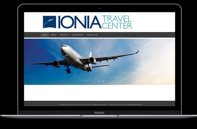 IONIA TRAVEL CENTER Μέλος του H Travel Group, το ταξιδιωτικό γραφείο IONIA TRAVEL ιδρύθηκε το 2008.