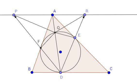 5. Έχουμε ότι: ARE = ARD = EDC = arced = DQE Αρά, το τετράπλευρο