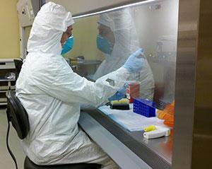 anthracis, Francisella tularensis Απαραίτητος ΘΒΑ Αυξημένα ΜΑΠ Αυτόκαστο με είσοδο μολυσμένων υλικών εντός του θαλάμου και αποκομιδή αποστειρωμένων