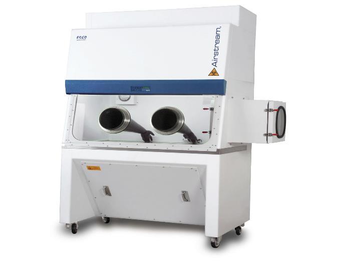 Class IΙΙ θάλαμος βιολογικής ασφάλειας BioSafety Cabinet Class IΙΙ (Hard-ducted) Τελείως κλειστό σύστημα Πλήρως απομονωμένος χώρος εργασίας Μέγιστη προστασία στον χειριστή, στο δείγμα και στο