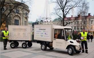 Stadsleveransen / Gothenburg / Σουηδία (2/2) Οφέλη Χρήση οχημάτων φιλικών προς το περιβάλλον (cleaner vehicles). Μείωση αέριων ρύπων.
