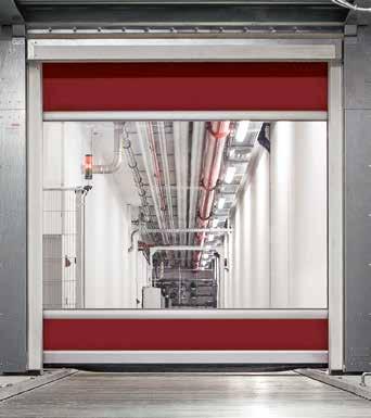 Εύκαμπτες ταχυκίνητες πόρτες Εσωτερικές πόρτες για ιδιαίτερες απαιτήσεις Τύπος πόρτας V 5030 MSL Οι απαιτήσεις όσον αφορά την εργασιακή ασφάλεια και τις διαδικασίες παραγωγής αυξάνονται συνεχώς.