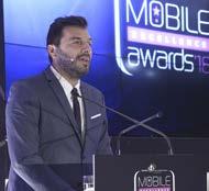 Χατζηδάκης, Παρουσιαστής της βραδιάς Mobile Excellence Awards 2018 powered by DIS Επιβράβευση της καινοτομίας στο mobile business κλίμα.