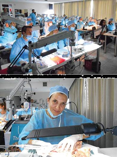 Πρακτική Εξάσκηση Workshops Πρακτική εξάσκηση και γνωριμία με όλες τις εταιρείες εμφυτευμάτων, με τις εταιρείες μοσχευμάτων με πλήρη εξοπλισμό (micromotor, εμφυτευματων, υψηλών, χαμηλών,