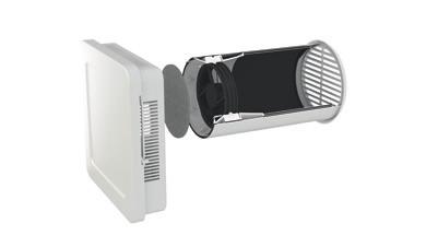 AEROTUBE AZ smart: Ventilácia podľa potreby. V situáciách, kedy je potrebné buď odvádzať použitý vzduch alebo privádzať čerstvý vzduch, sa využíva AEROTUBE AZ smart.