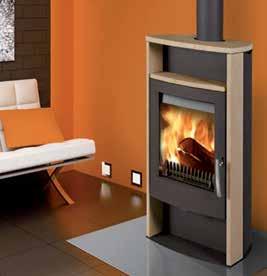 otvoru od 5,99 THORMA WIKANTICA Regulačný výkon 4-12 kw, účinnosť 82%, vykurovacia schopnosť 98-190 m 3, horný drevo, uhoľné