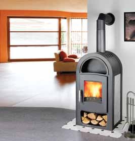 mm, hmotnosť 150 kg 699,00 799,00 H A A S + S O H N TREVISO Regulačný výkon 2,7-8,5 kw, účinnosť 82%, vykurovacia schopnosť 45-149 m 3, horný/zadný dymovod 150 mm, palivo drevo, uhoľné brikety,