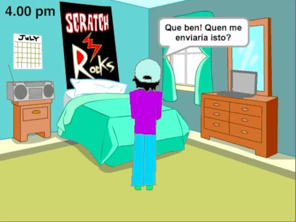 Actividades a desenvolver en este espazo maker: Imae do booktrailer gañador Aínda que a tecnoloía necesaria para ir a lúa agora témola máis cerca que en 1969, nos non imos a intentar colocar un