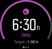 ΣΗΜΕΙΩΣΗ: Εάν πάτε για ύπνο πριν την κανονική σας ώρα και ξυπνήσετε μετά την κανονική σας ώρα, το ρολόι δεν μετράει αυτά τα χρονικά διαστήματα ως συνεχή ύπνο.