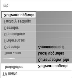ÜHENDUSPESADE VALIMINE DEKOODRI KANALINUMBRI VALIMINE Connections (ühendused) menüü võimaldab valida lisaseadmed, mille olete audioja videoühenduspesadesse ühendanud. 1.