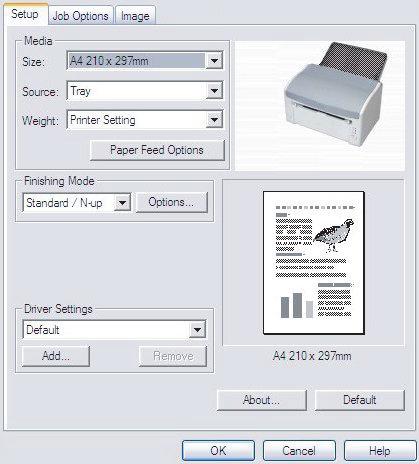 Καρτέλα Setup 1 2 3 4 5 6 1.