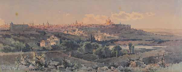 25 Άγγελος Γιαλλινάς (1857-1939) Μονμάρτρη (Montmartre) * Υπογεγραμμένο κάτω αριστερά: Giallinas Υδατογραφία 20 x 50 εκ. 1.400 2.000 Γεννήθηκε στην Κέρκυρα το 1857, όπου και πέθανε το 1939.