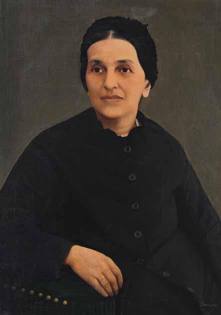 46 Ιωάννης Σταυράκης (1841-1909) Πορτρέτο Υπογεγραμμένο