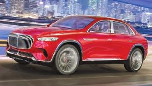 MAYBACH ULTIMATE LUXURY CONCEPT H κορυφαία πολυτέλεια της γερµανικής εταιρείας συναντά ένα αµφιλεγόµενο σχέδιο που µε µήκος στα 5,26 µέτρα προσπαθεί να τα συνδυάσει όλα (σεντάν και SUV) στη