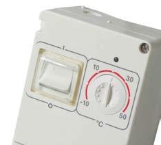 72 TERMOSTAT DEVIreg 610 TERMOSTAT DEVIreg 850 Elektronický termostat pre montáž na potrubie alebo na stenu. Konštruovaný pre inštaláciu v exteriéroch.