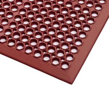 Sanitop RED, BLACK 48/49 Rohože vhodné do suchého aj mokrého, mastného prostredia.