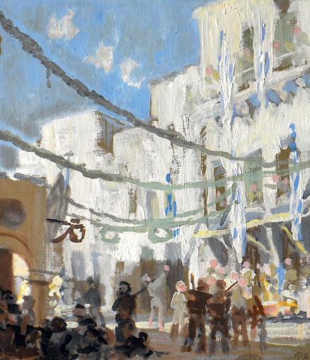 Σέ κορνίζα. 3.000-4.000 427 ΓΑΛΑΝΗΣ, Δημήτριος, 1880-1966. Καθιστή γυναίκα. Σαγκίνα σέ χαρτί, 520 x 460 mm.