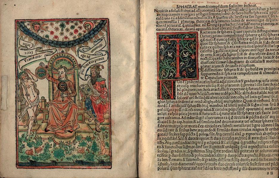 85 4. 15ος - 17ος αἰώνας 85 SACROBOSCO, Johannes de. Sphaera mundi. Βενετία, Guilelmus Anima Mia, Tridinensis, 14 Ἰανουαρίου 1491. 4 ο, 182 x 143 mm., a-f 8 : [48] φ.
