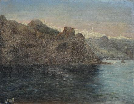 24 th 1859, No 3», «The Castle & Strani, Zante, July 28 th 1859, No 4», «No 7 - View of Zante from the Hill near Barffi Cottage, recopied from original