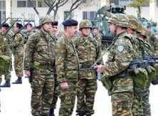 Το τελευταίο δεκαήμερο του Νοεμβρίου 2014, ο Γενικός Επιθεωρητής Στρατού Αντιστράτηγος κ.