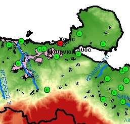 Σχήμα Α.7.1.3: Ζώνες δυνητικά υψηλού κινδύνου πλημμύρας 12 Α.7.1.4 Ακτές Μια άλλη επίπτωση της κλιματικής αλλαγής, που αφορά σαφώς το παράκτιο μέτωπο της ΠΠ ΒΑΑ Χανίων, είναι και η άνοδος της στάθμης της θάλασσας.