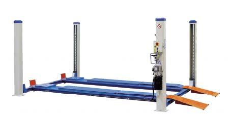 pneumaticko-hydraulický prizdvihovač náprav 2,6t ROTARY AK-SM40-47-7040 sada na meranie geometrie pre